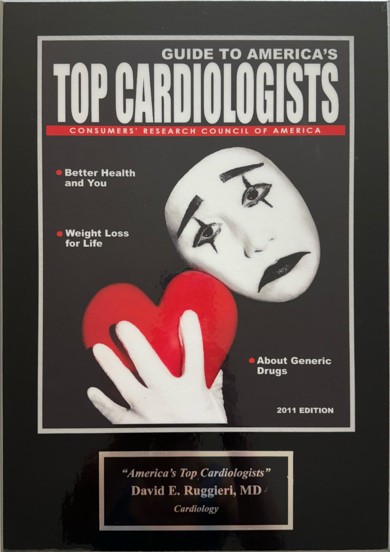 Guide to America's Top Cardiologists 2011 Edition - Top Cardiologists award